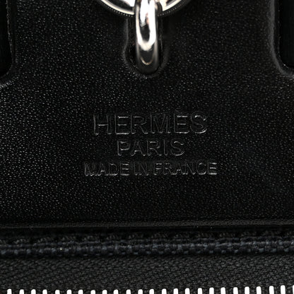 Hermes Military Toile Vache Hunter Herbag Zip PM 31 Black 7 of 13