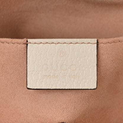 Gucci Textured Calfskin Web Small Ophidia Tote Bag Mystic White 6 of 11