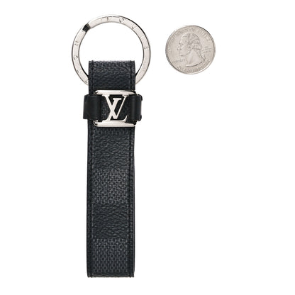 Louis Vuitton Damier Graphite LV Dragonne Key Holder 2 of 4