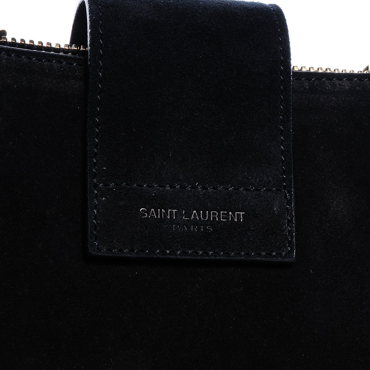 Suede Cassandre Shopper Black
