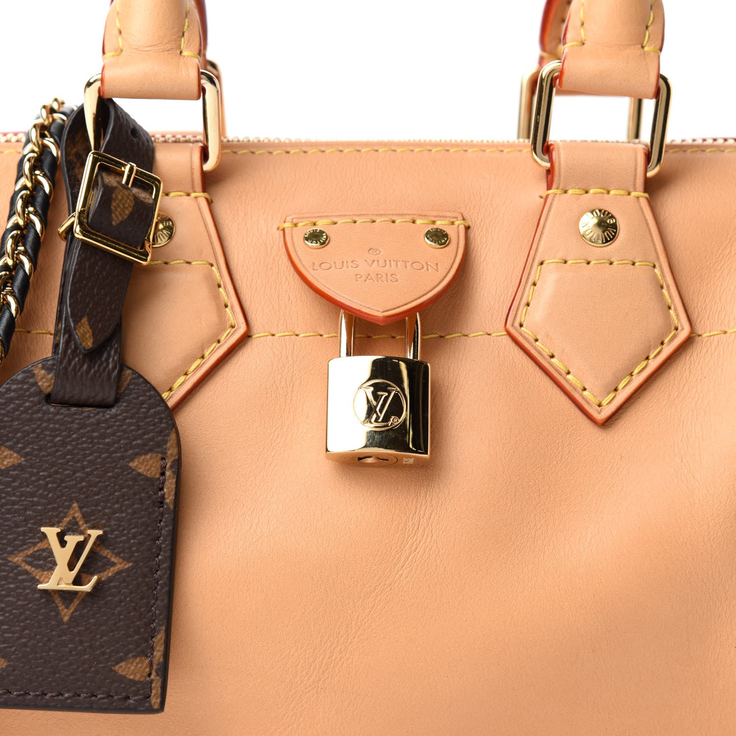 Louis Vuitton Vachetta Monogram Speedy BB 10 of 11
