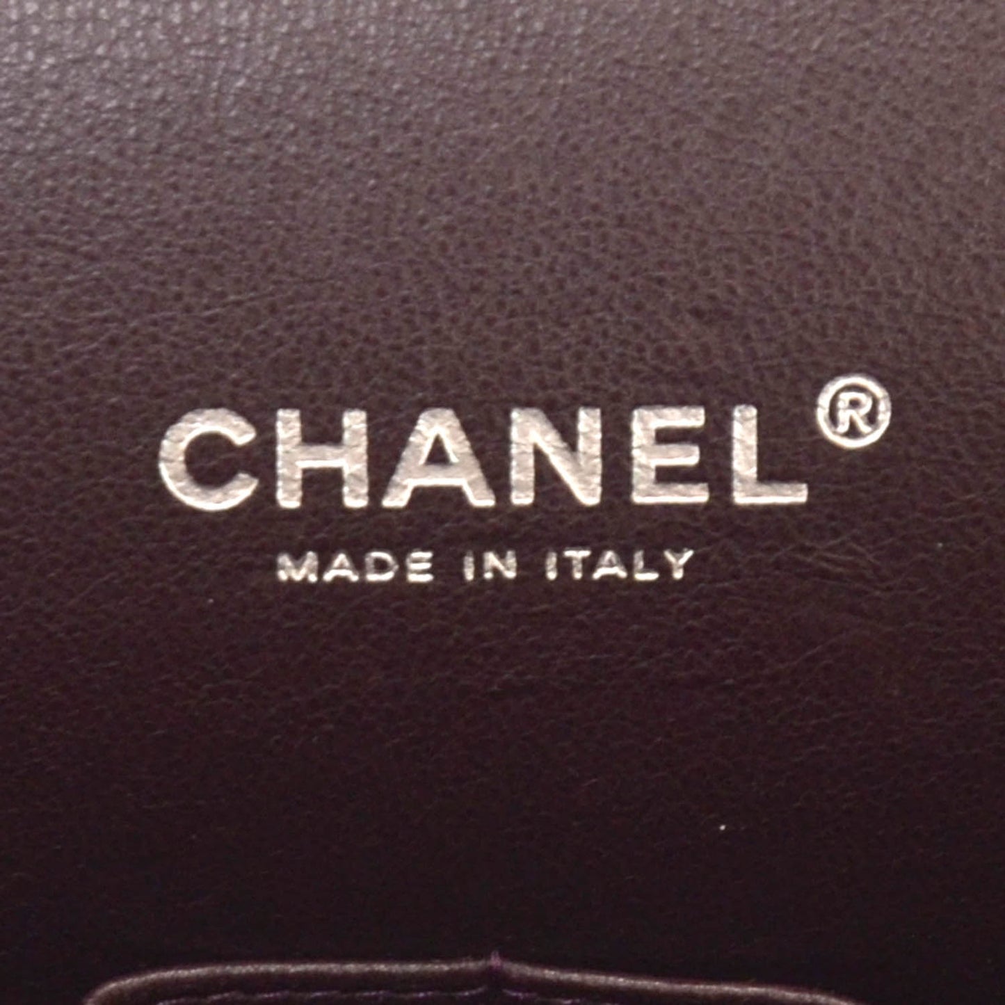 Lambskin Quilted Maxi Flap Plum