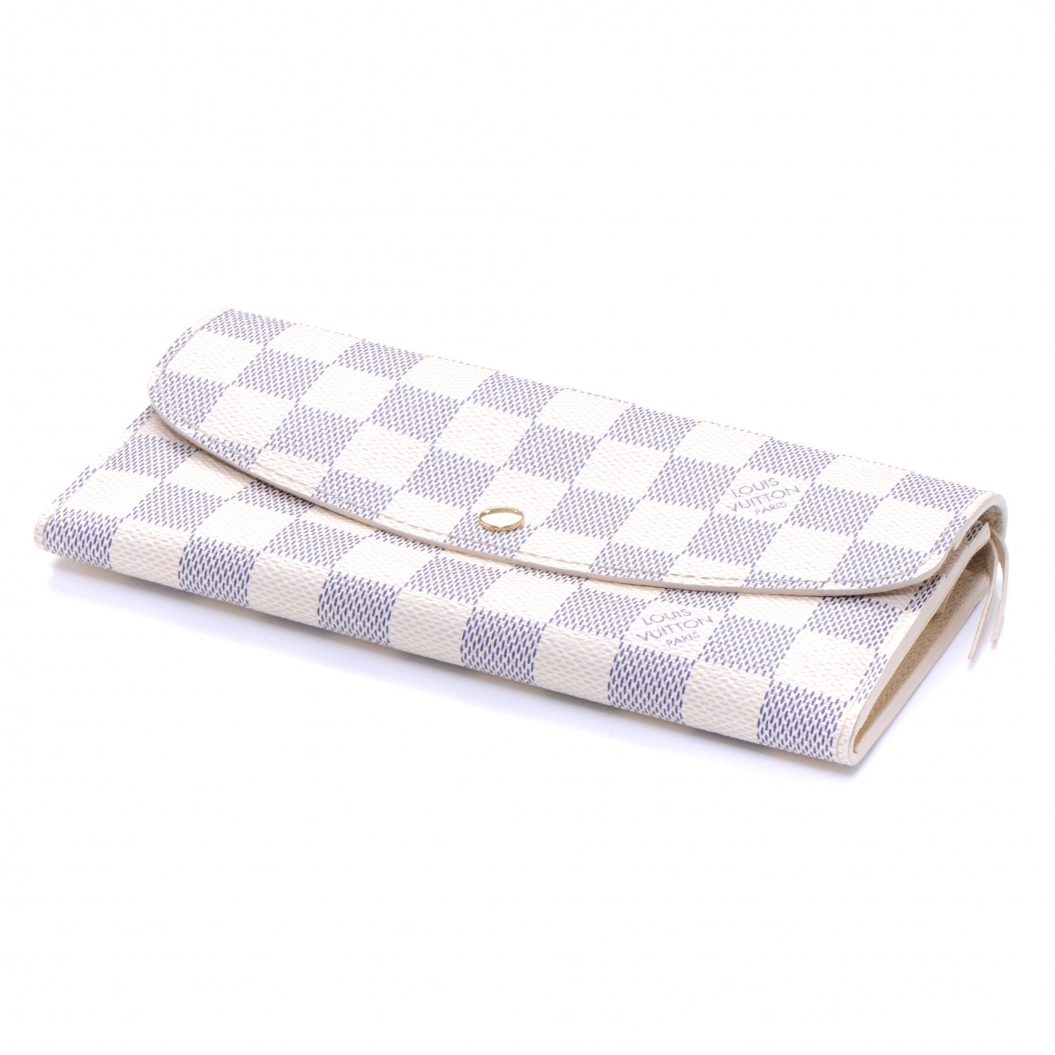 Louis Vuitton Damier Azur Emilie Wallet 4 of 8