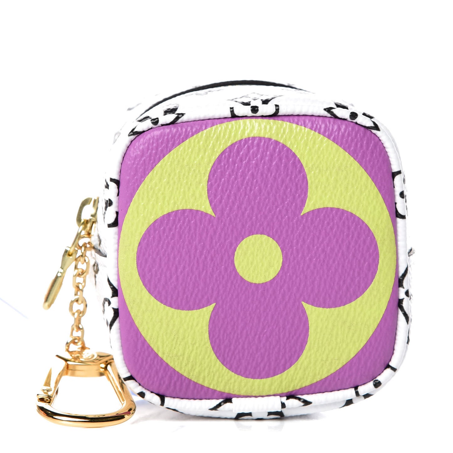 Monogram Giant Cube Coin Purse Pink