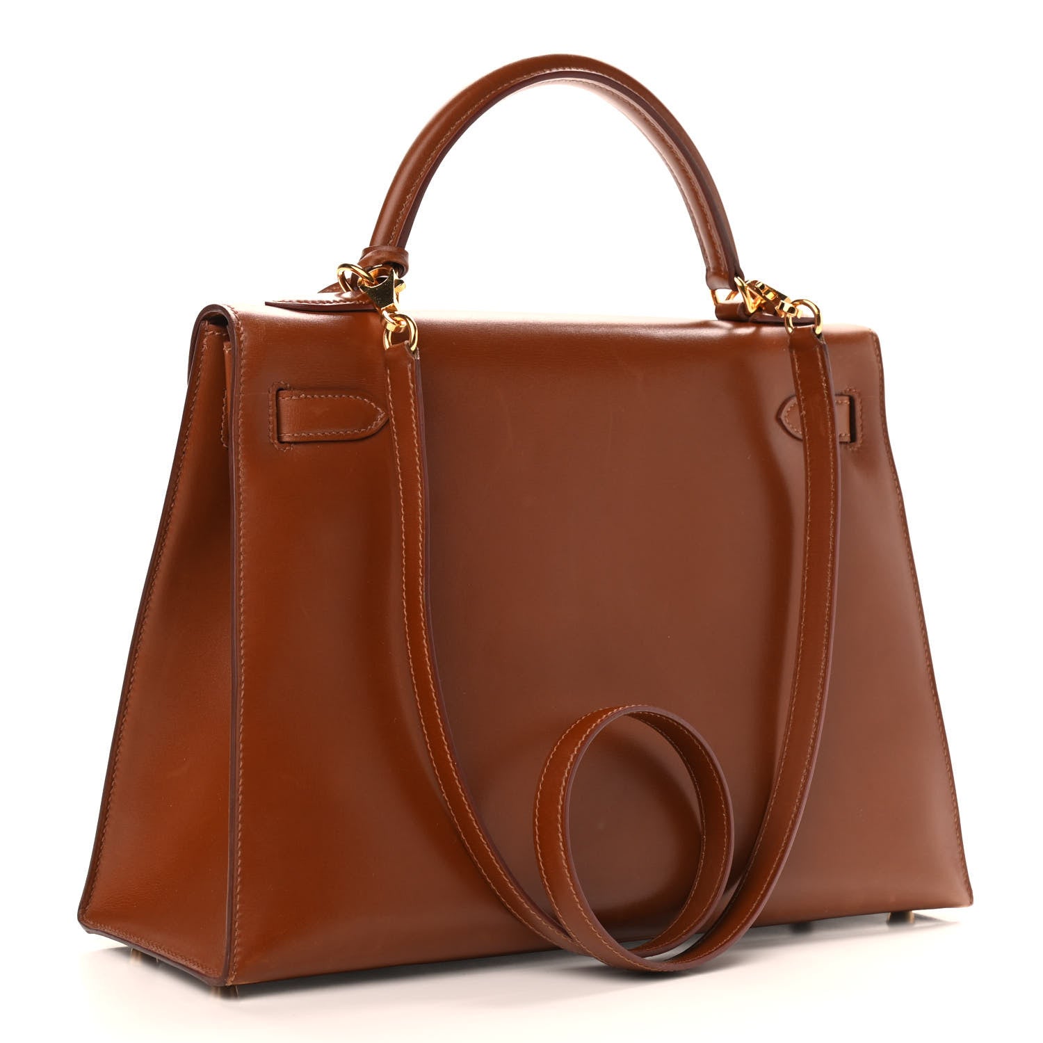 Hermes Box Kelly Sellier 32 Noisette 3 of 12