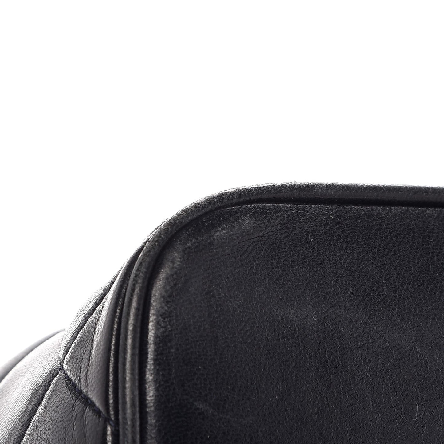 Lambskin Quilted Medallion Tote Black