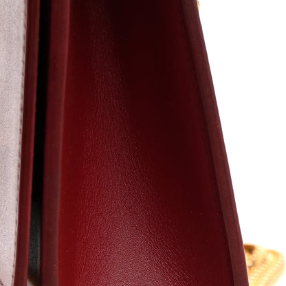 Saint Laurent Smooth Calfskin Medium Classic Monogram Kate Tassel Satchel New Lipstick 9 of 9