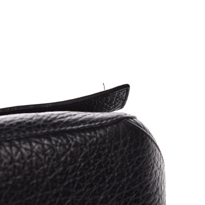 Proenza Schouler Pebbled Calfskin Small Courier Black 14 of 17