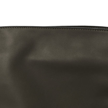 Loewe Calfskin Mini Flamenco Knot Clutch Dark Khaki 8 of 11