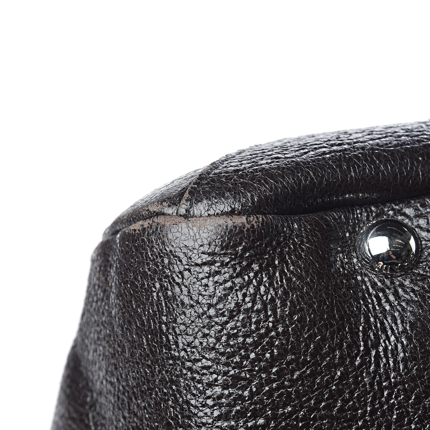 Prada Cervo Lux Bauletto Tote Ebano 10 of 18
