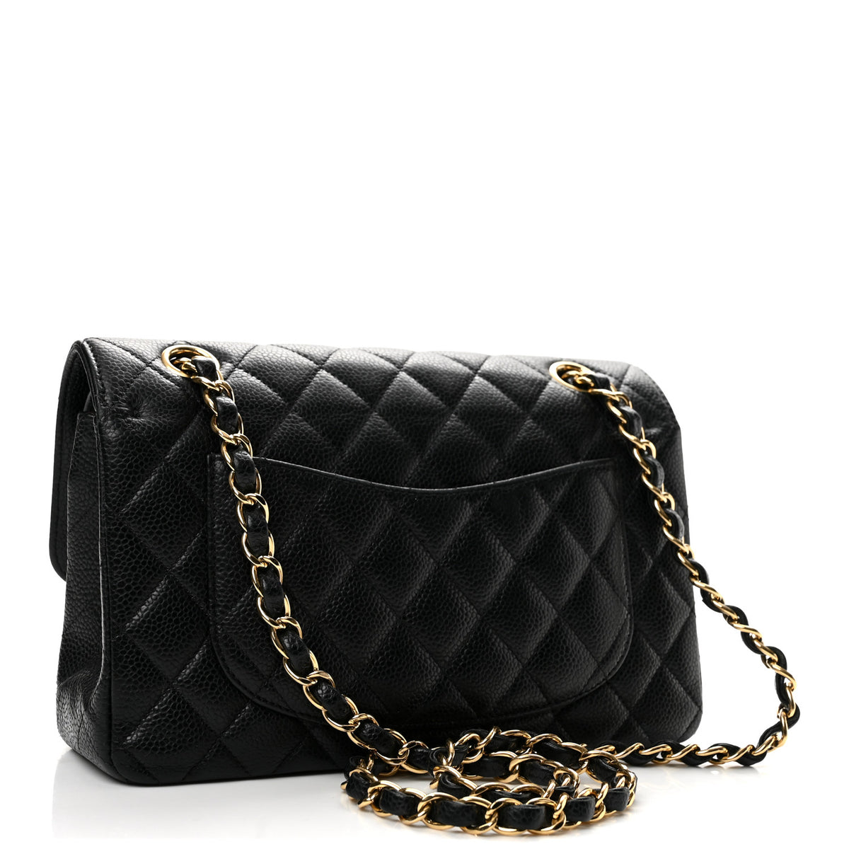 Chanel Caviar Quilted Small Double Flap Black 3 of 14