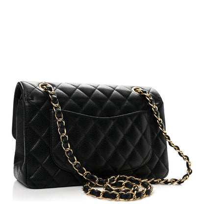 Chanel Caviar Quilted Small Double Flap Black 3 of 14