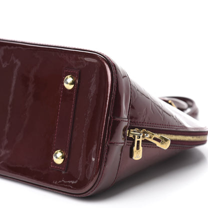 Louis Vuitton Vernis Alma PM Rouge Fauviste 8 of 12