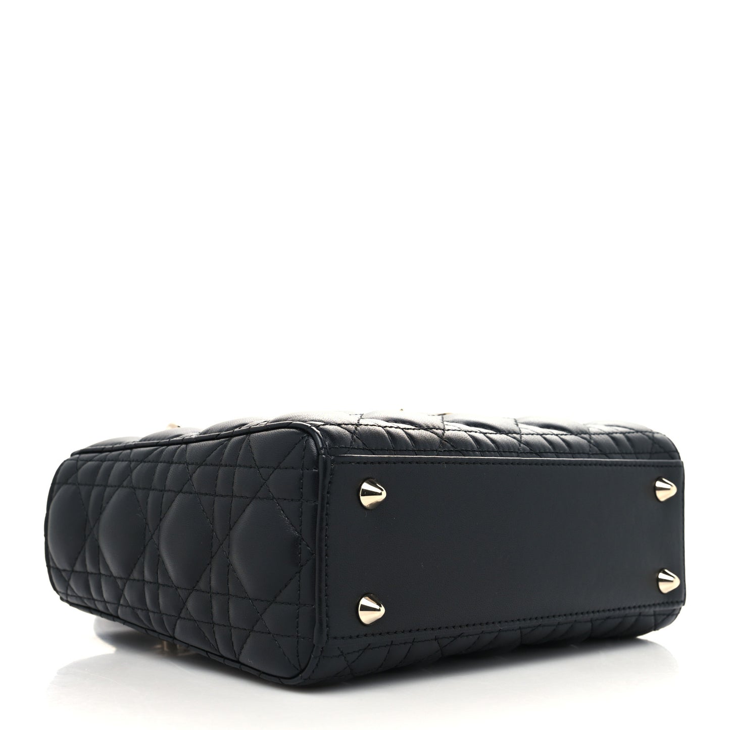 Lambskin Cannage Small My ABCDior Lady Dior Black
