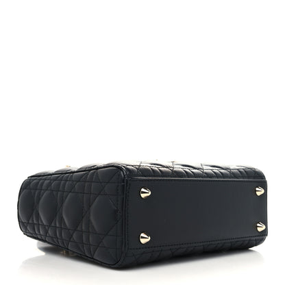 Christian Dior Lambskin Cannage Small My ABCDior Lady Dior Black 4 of 10