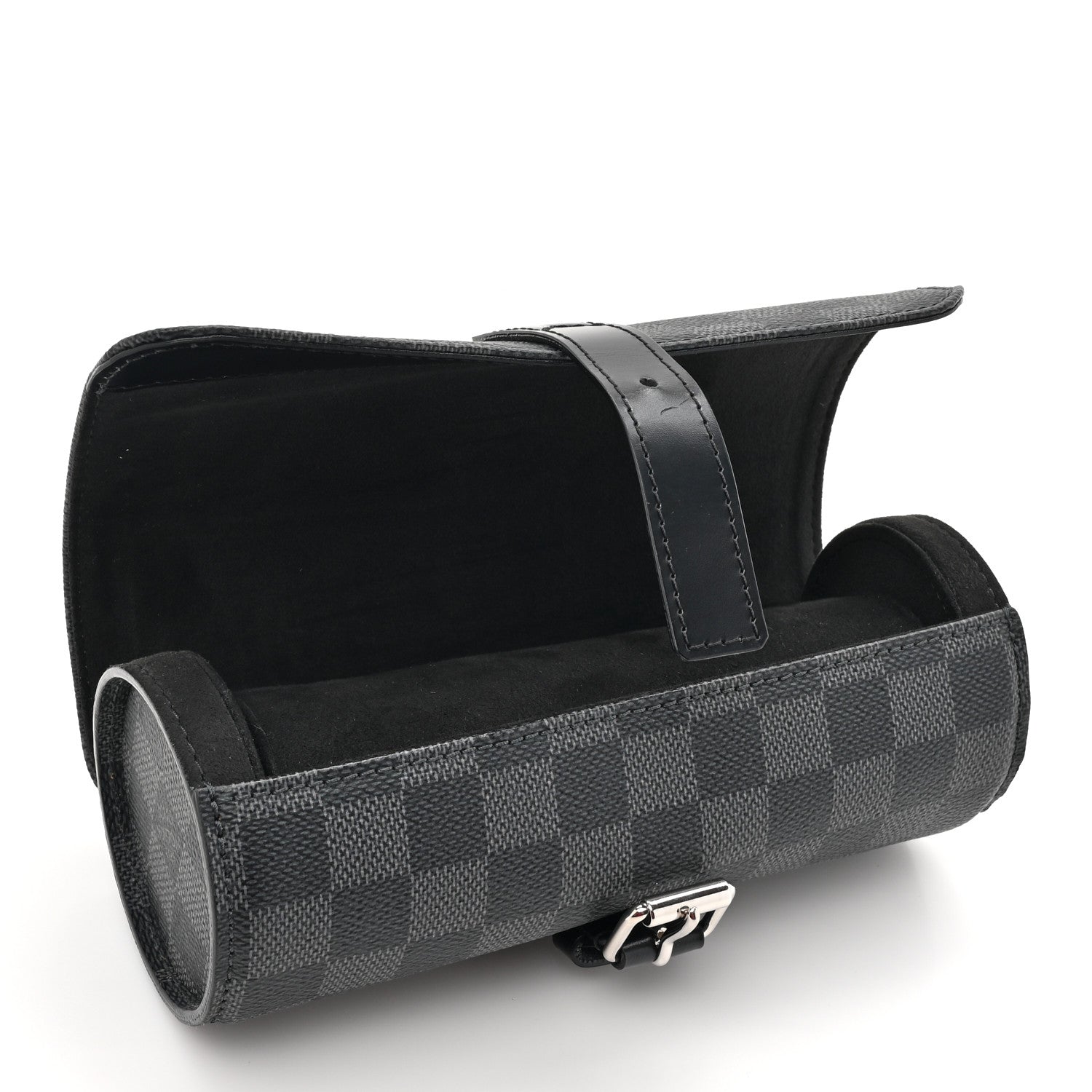 Louis Vuitton Damier Graphite 3 Watch Travel Case 7 of 8
