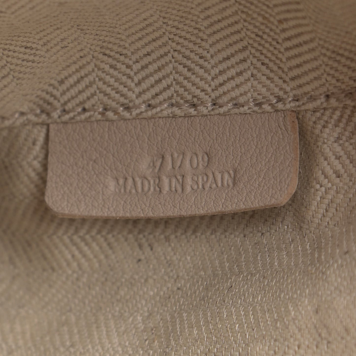 Calfskin Small Puzzle Bag Tan