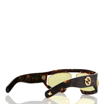 Gucci Oval Sunglasses GG0233S Tortoiseshell Gold 4 of 10