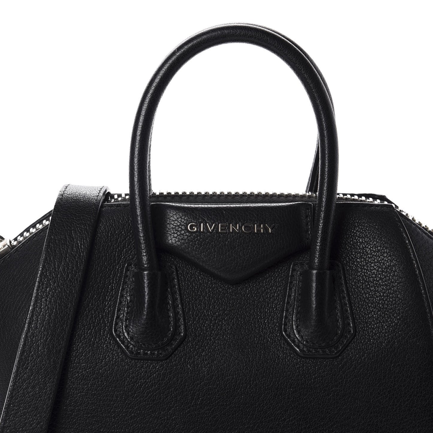 Sugar Goatskin Mini Antigona Black