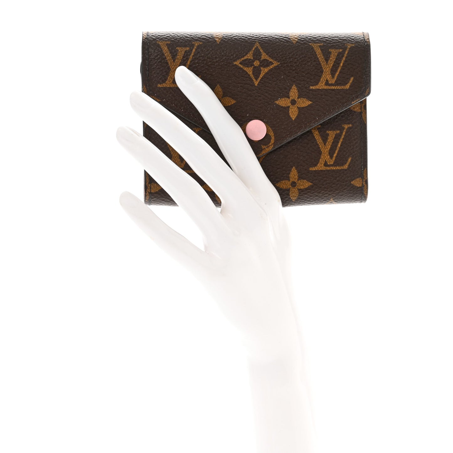 Monogram Victorine Wallet Rose Ballerine