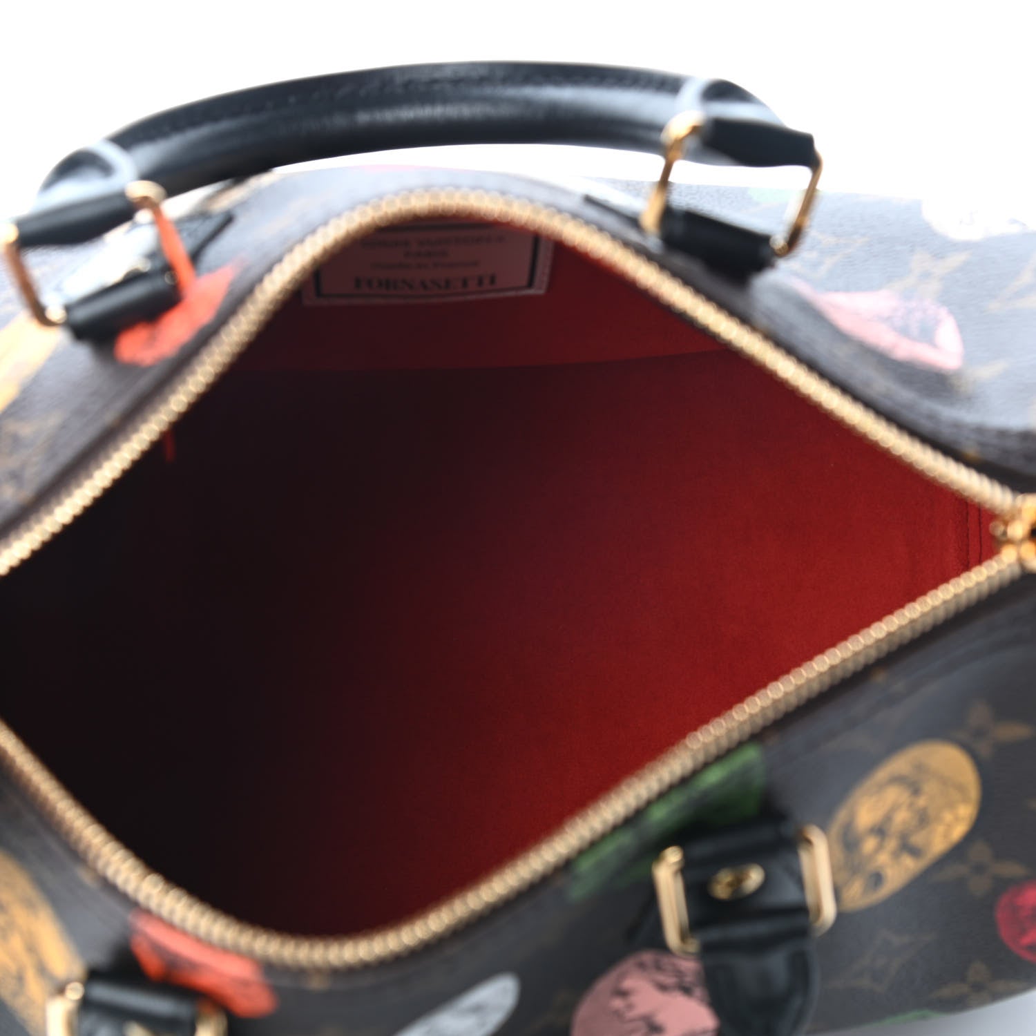Louis Vuitton X FORNASETTI Monogram Cameo Speedy Bandouliere 25 5 of 8