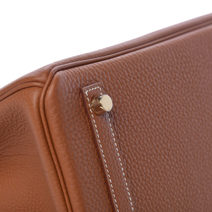 Hermes Togo Birkin 30 Gold 7 of 37