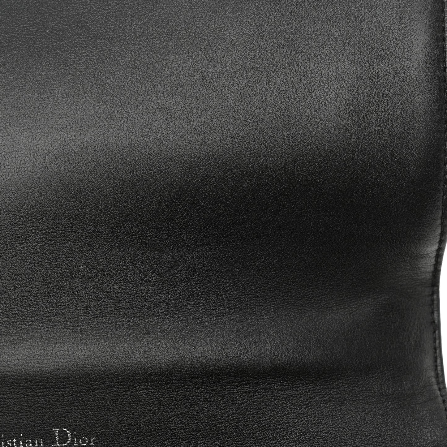 Calfskin Paradise Diorama Flap Bag Black