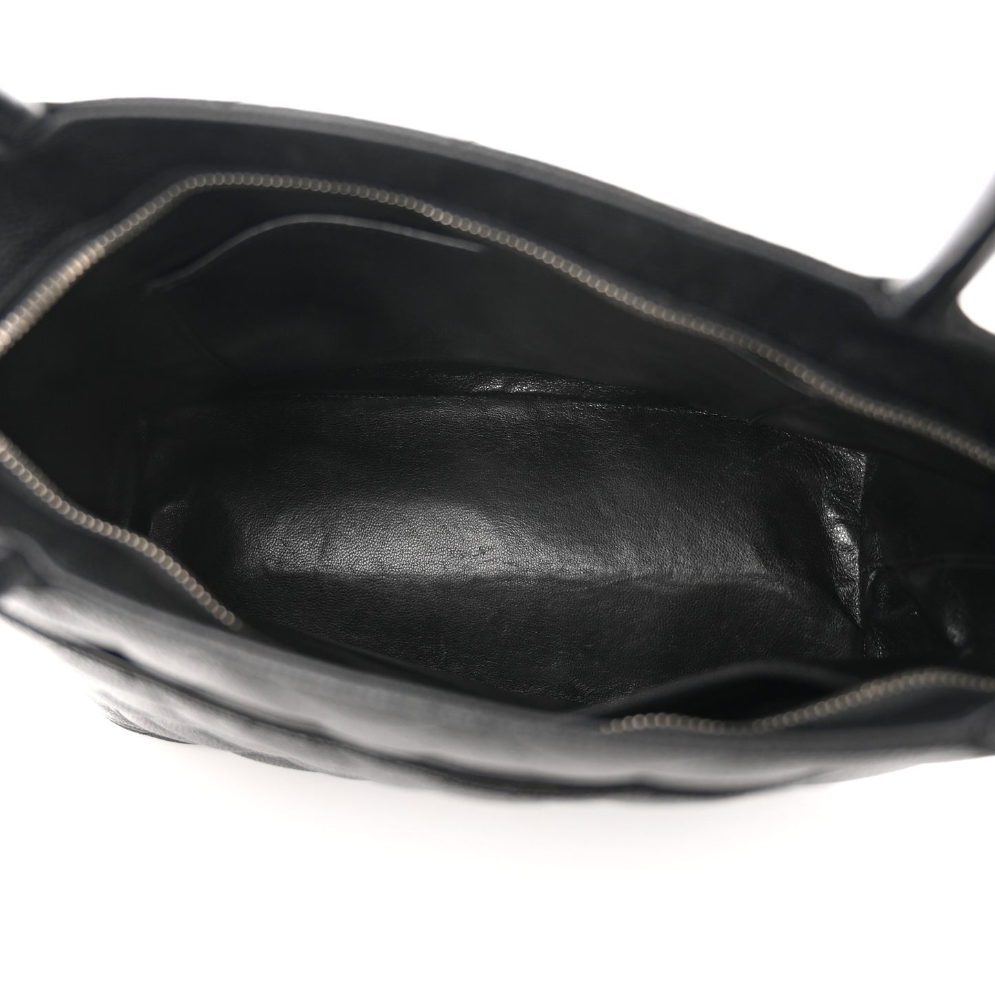 Caviar Quilted Medallion Tote Black