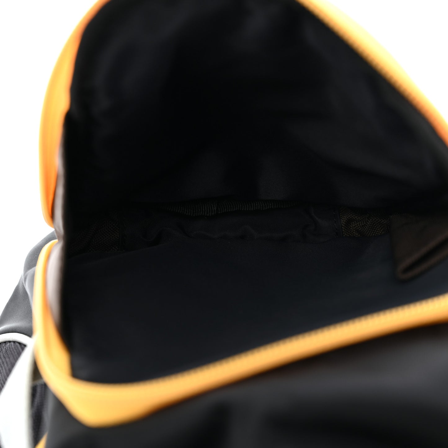Nylon Leo Sling Bag Black Yellow Grey