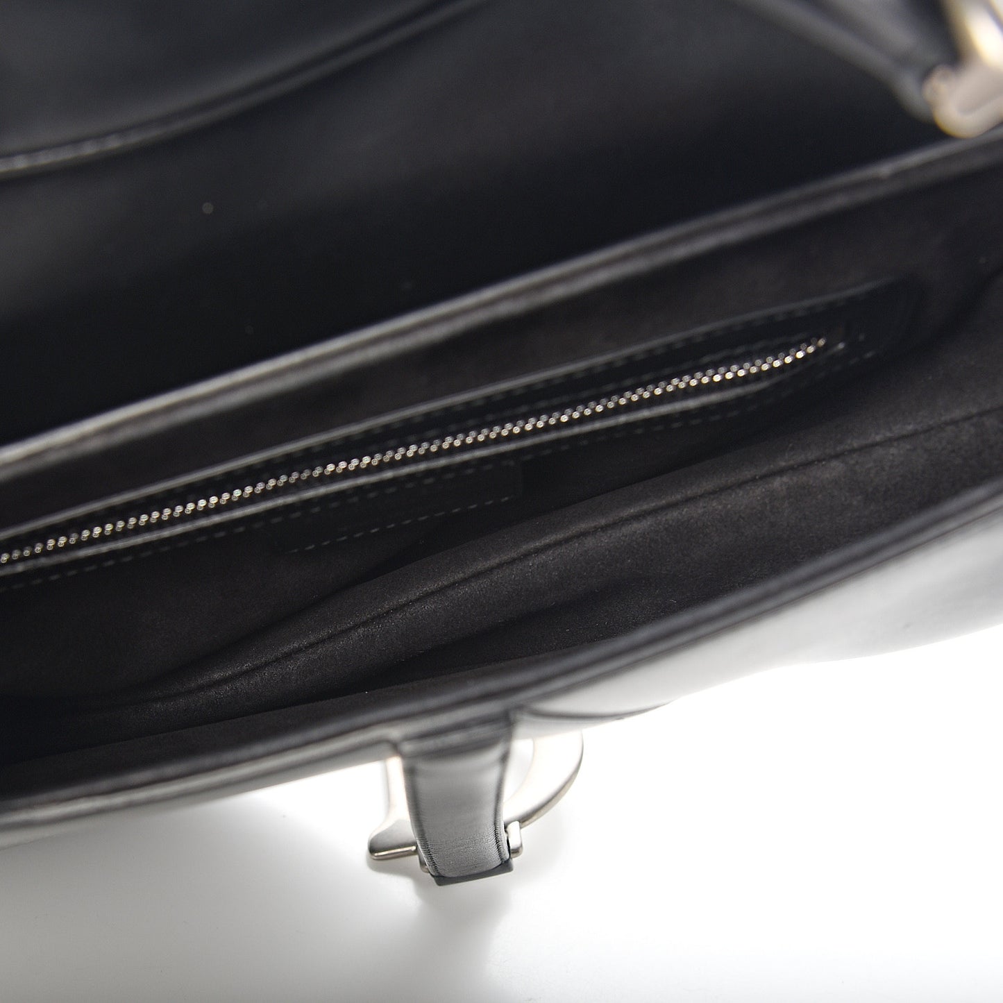 Calfskin Saddle Bag Black