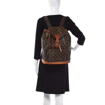 Louis Vuitton Monogram Montsouris GM Backpack 2 of 12
