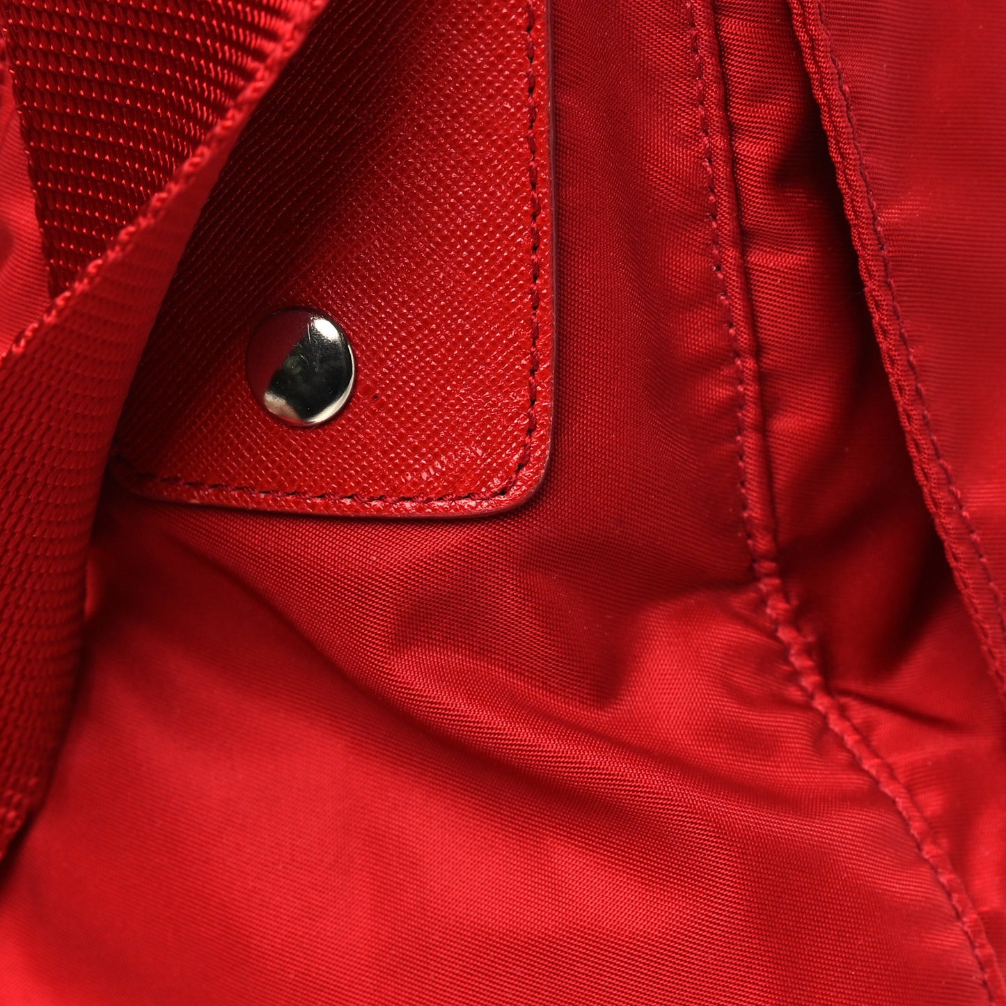Nylon Vela Sport Messenger Bag Rosso