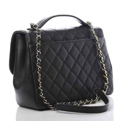Chanel Caviar Quilted Large Business Affinity Flap Black 3 of 10