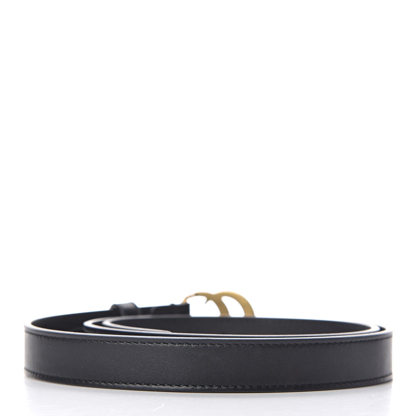 Calfskin Double G 20mm Belt 85 34 Black