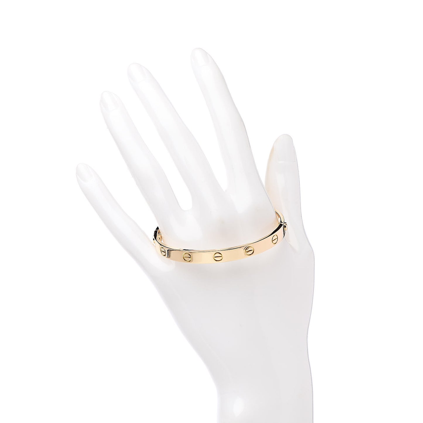 18K Yellow Gold LOVE Bracelet 17