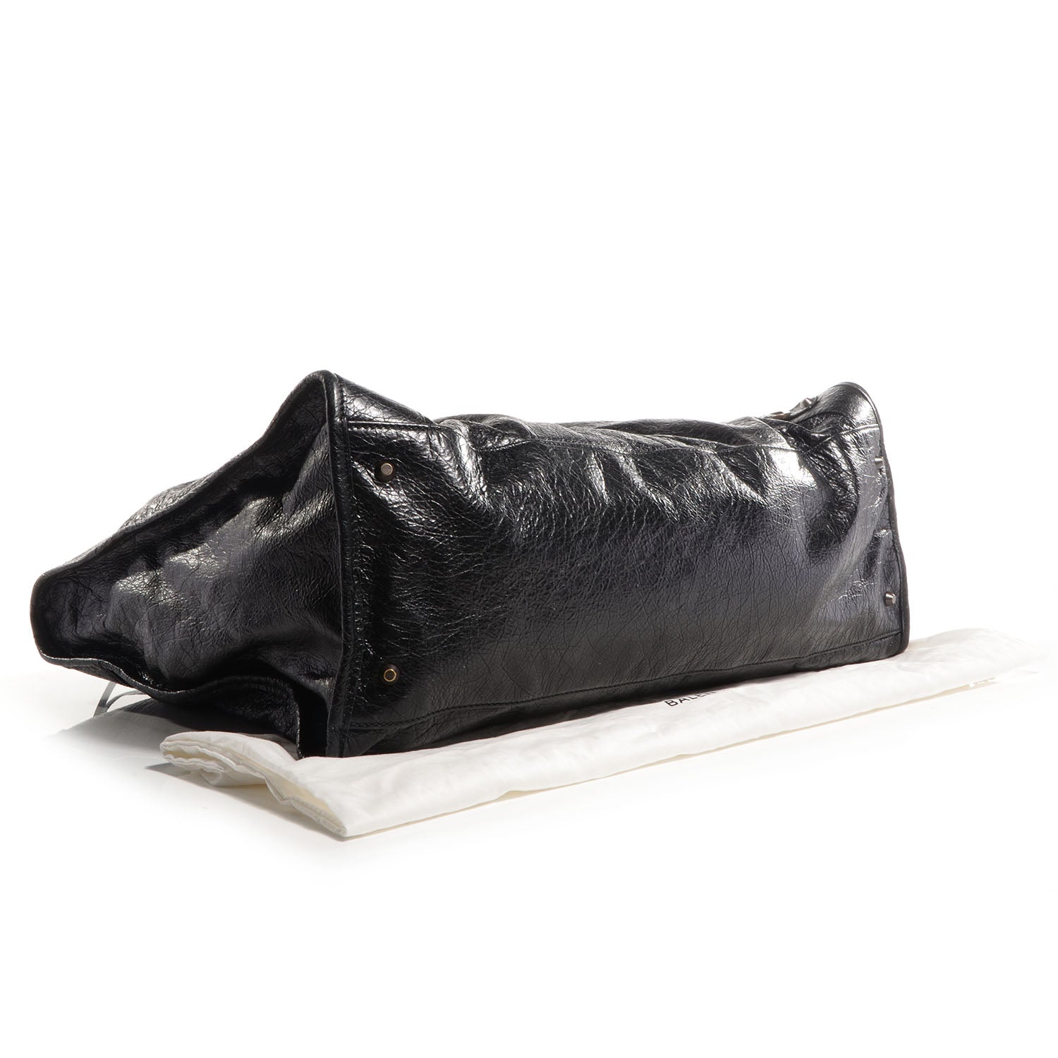 Balenciaga Agneau Weekender Black 4 of 10