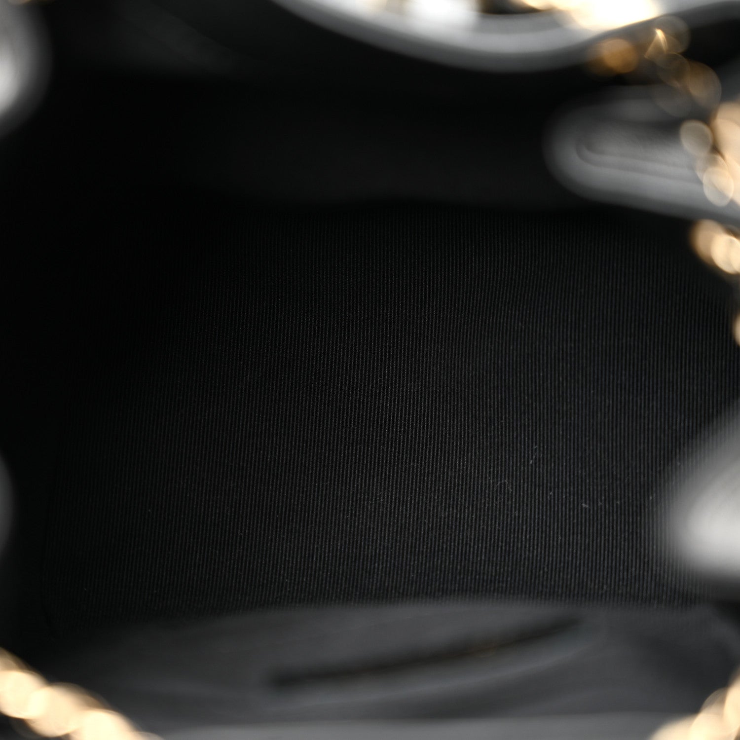 Chanel Lambskin Quilted Small Duma Drawstring Backpack Black 5 of 10