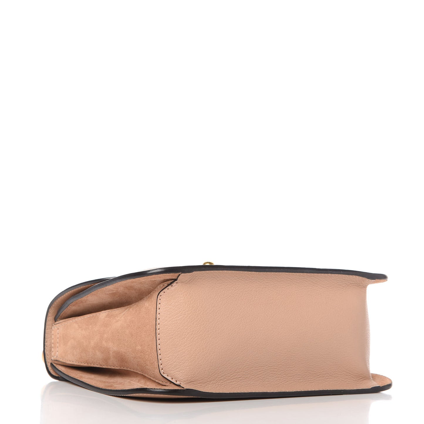 Goatskin Medium Mily Shoulder Bag Biscotti Beige