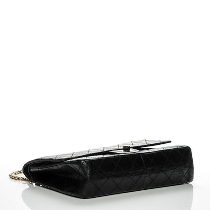 Chanel Aged Calfskin Quilted 2.55 Reissue 226 Flap Black 4 of 8
