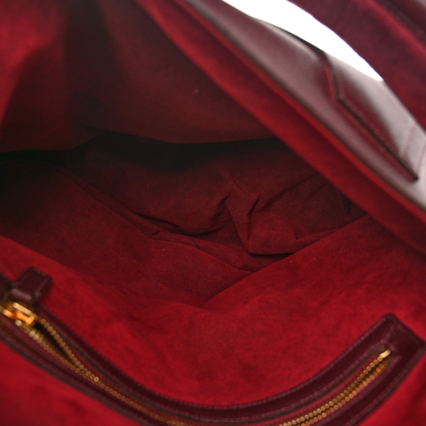Pebbled Calfskin Large Jennifer Burgundy