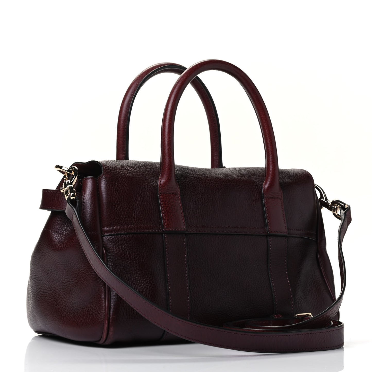 Soft Grain Calfskin Small Bayswater Oxblood