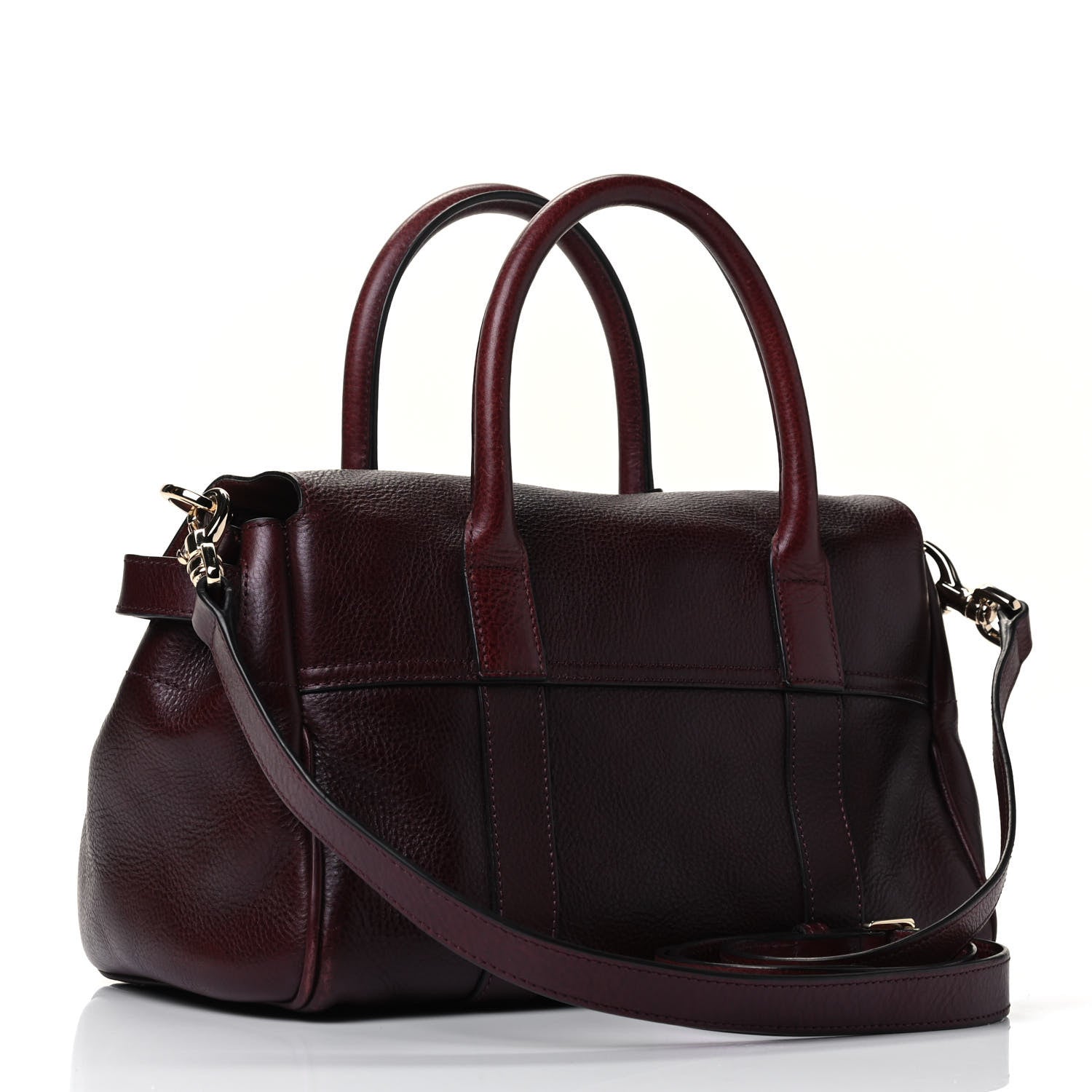 Mulberry Soft Grain Calfskin Small Bayswater Oxblood 2 of 4