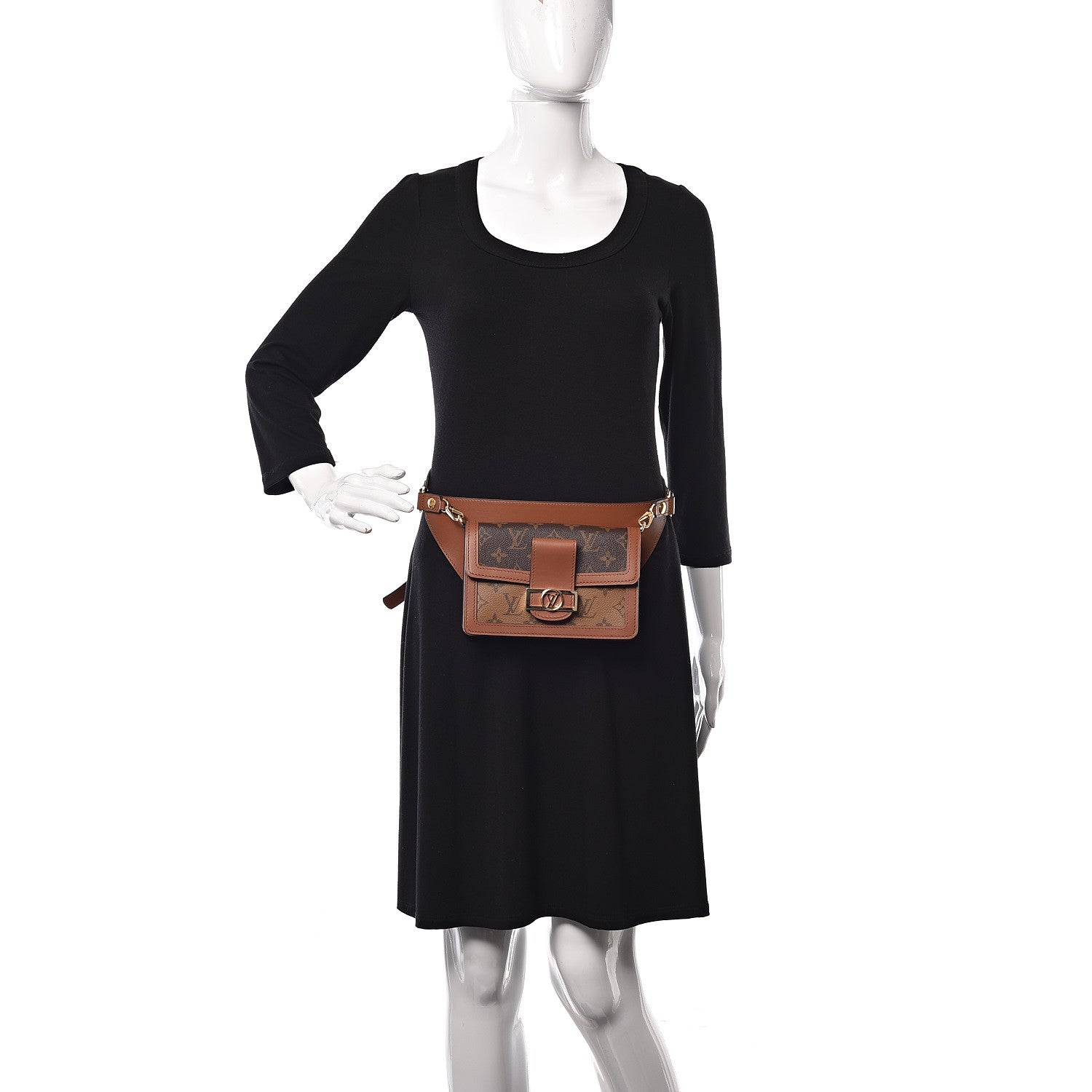 Louis Vuitton Reverse Monogram Dauphine Bumbag 2 of 9