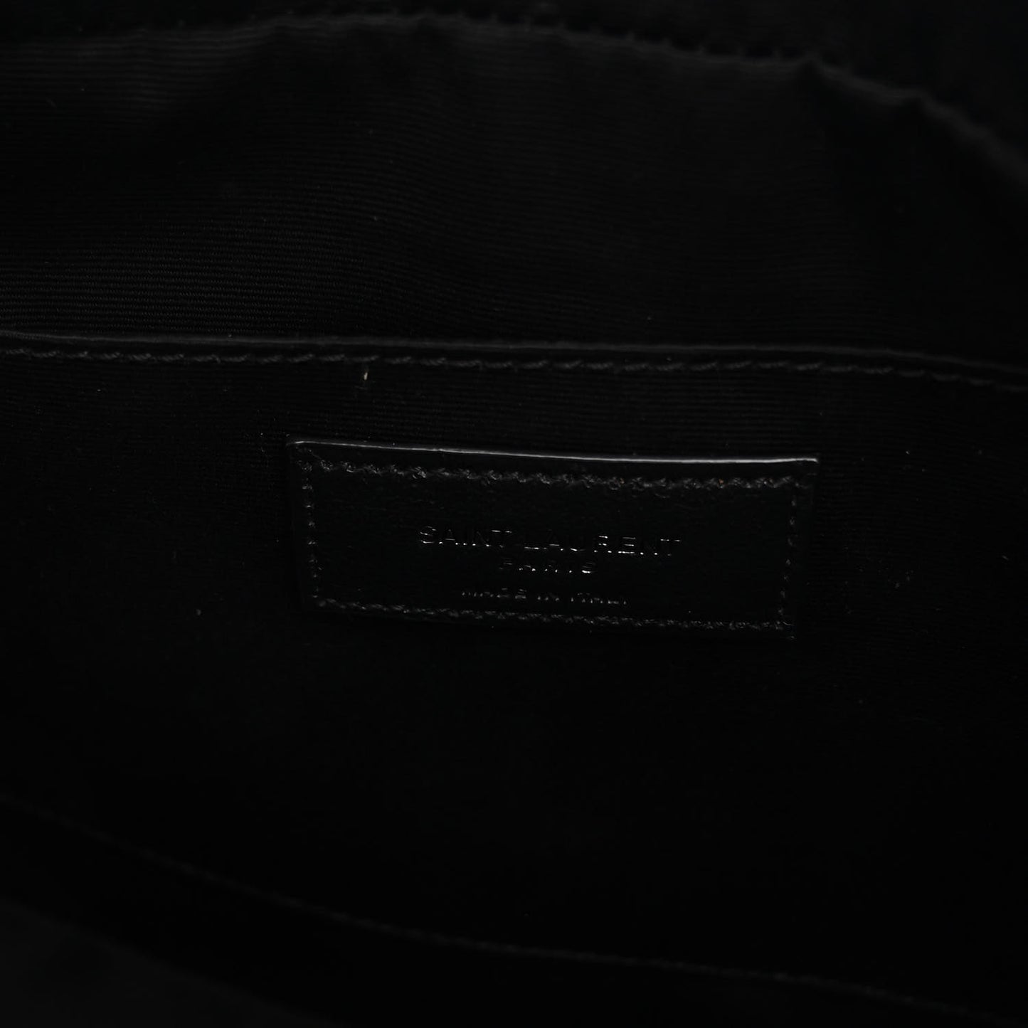 Calfskin Matelasse Monogram Lou Camera Bag Black