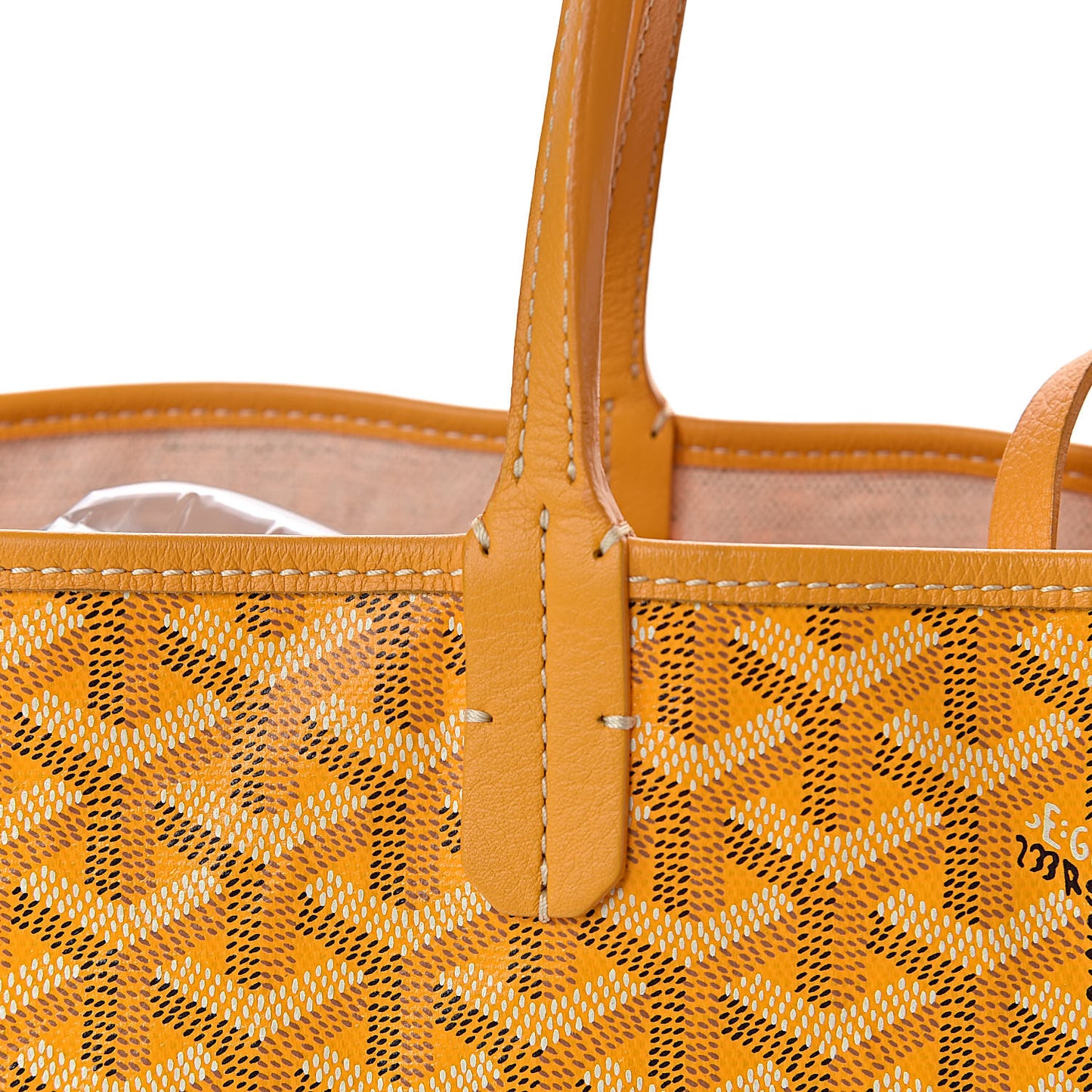 Goyardine Saint Louis PM Yellow