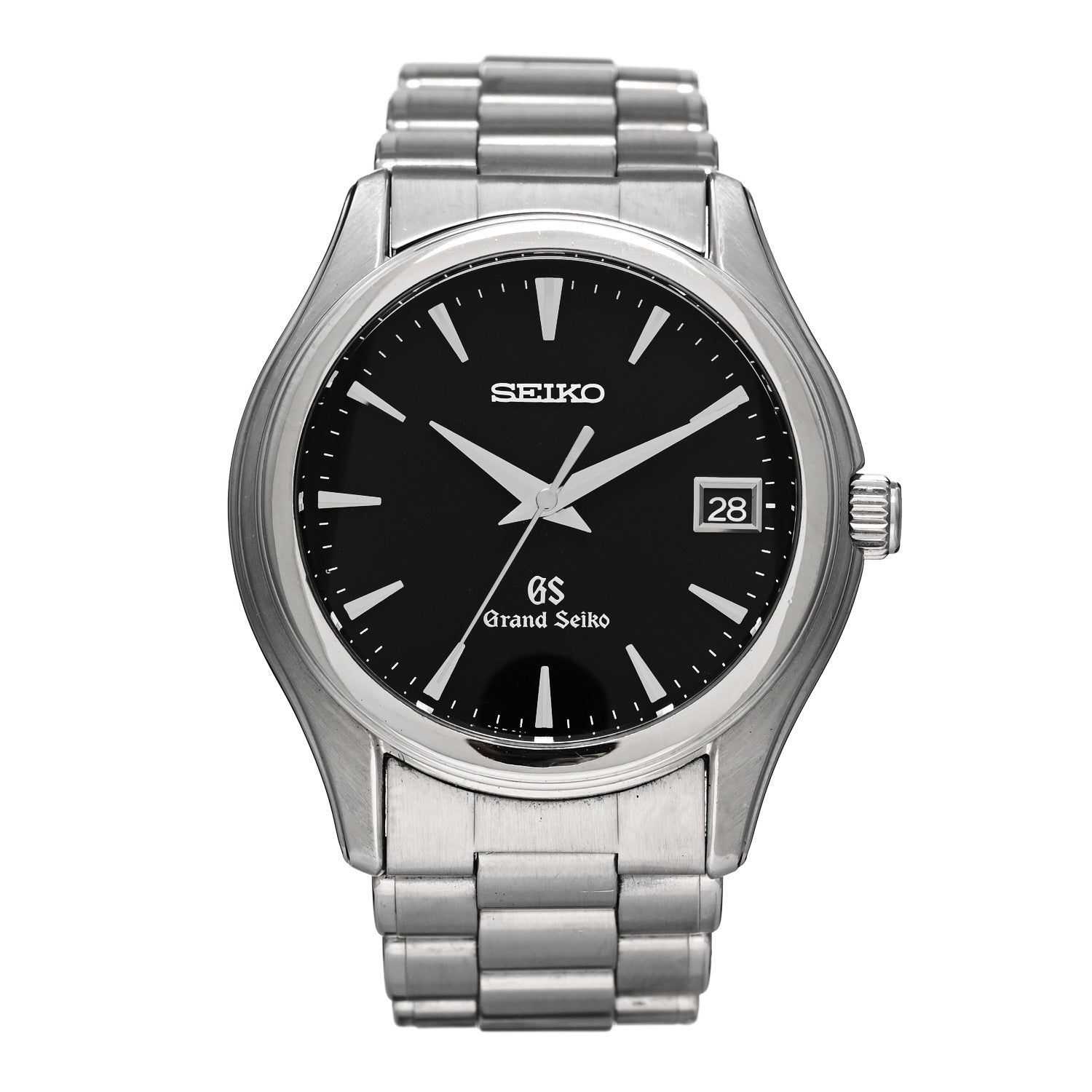 Grand Seiko Stainless Steel 37mm Heritage Collection Quartz Watch Black SBGX061 1 of 4