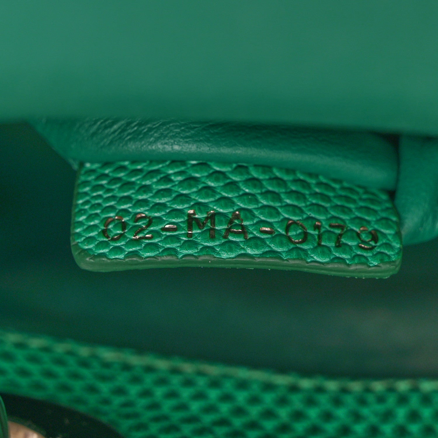 Christian Dior Lizard Swarovski Crystal Mini Lady Dior Green 13 of 13