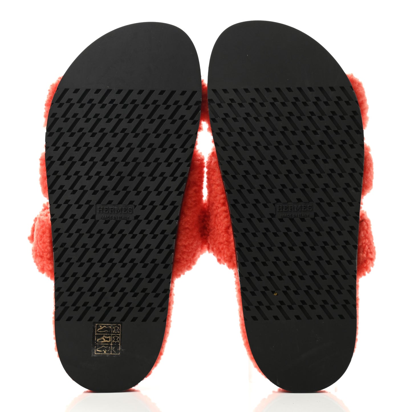 Woolskin Womens Chypre Sandals 38.5 Orange