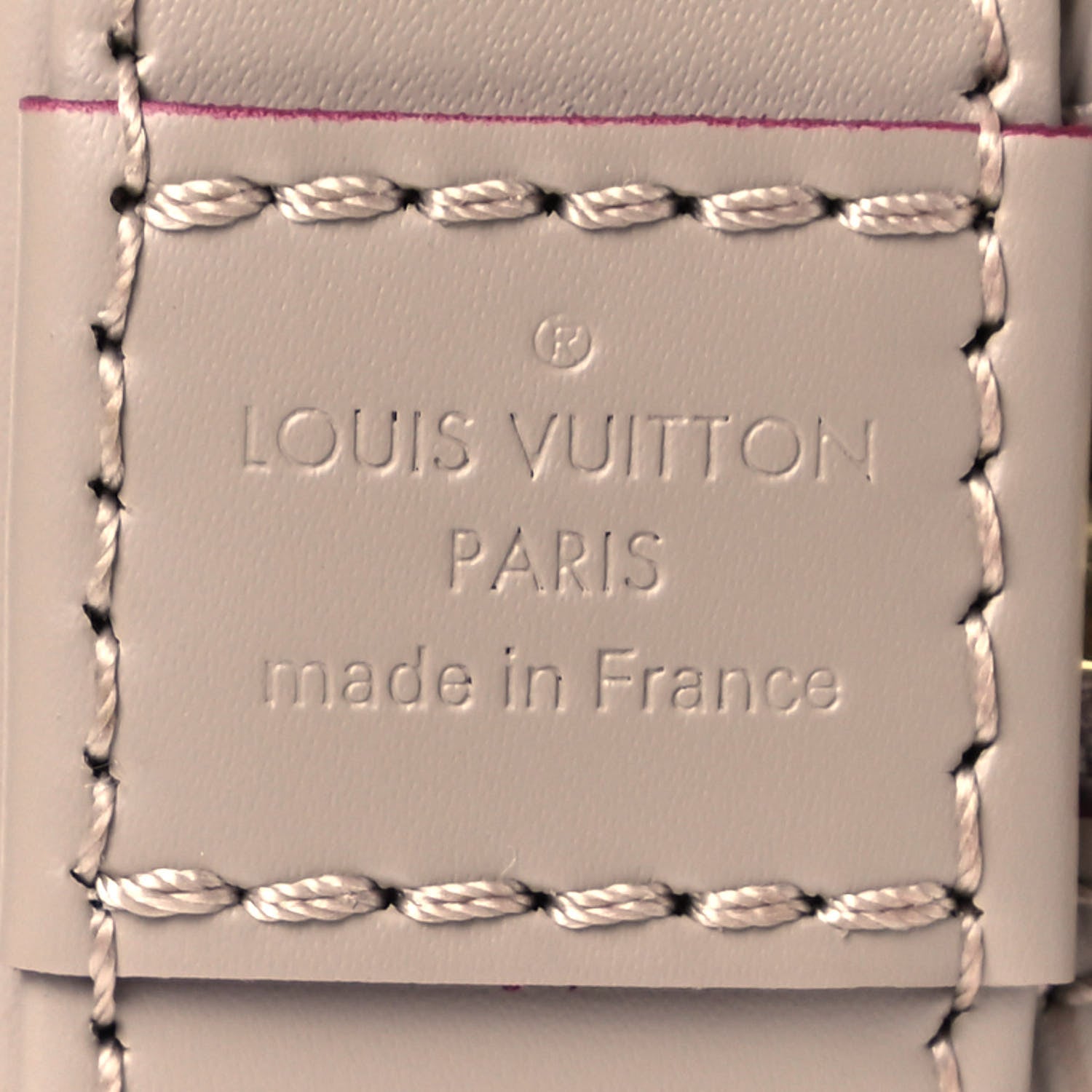 Louis Vuitton Epi Alma BB Galet 6 of 9