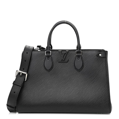 Louis Vuitton Epi Grenelle Tote MM Black 1 of 12
